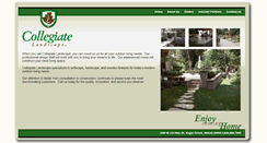 Desktop Screenshot of collegiatelandscape.com